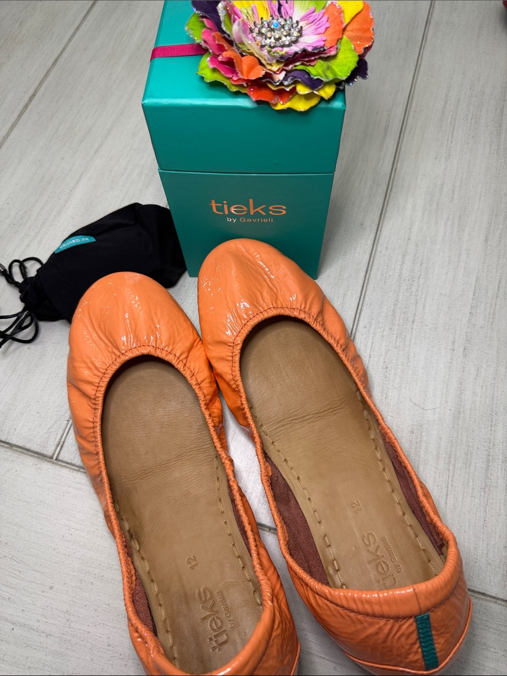 Tieks Women's Coral Ballet Flats